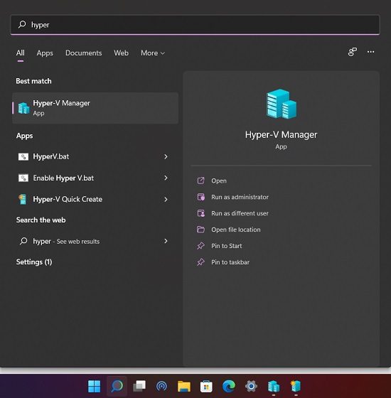 Create a Virtual Machine With Hyper-V in Windows 11 Home