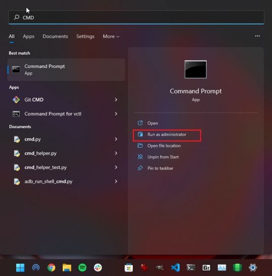 احذف ملفات Temp من Windows 11 باستخدام موجه الأوامر