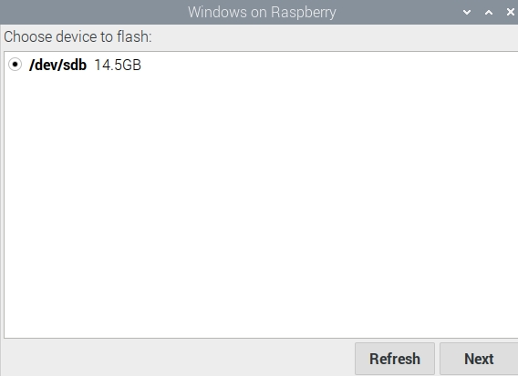 Install Windows 11/10 on Raspberry Pi