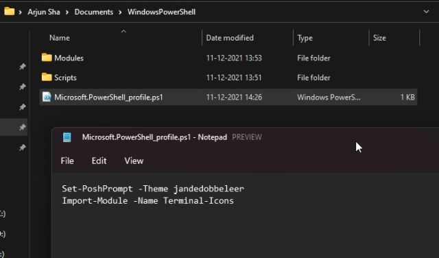 Customize PowerShell in Windows Terminal With Oh My Posh