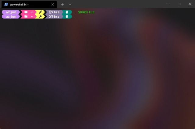 Customize PowerShell in Windows Terminal With Oh My Posh