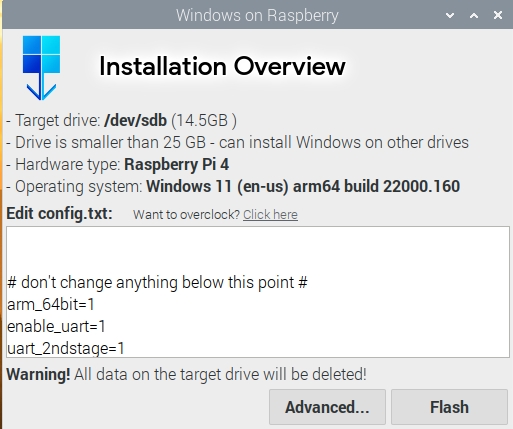 Tiny11 for Arm64 Download & Install on Raspberry Pi 4