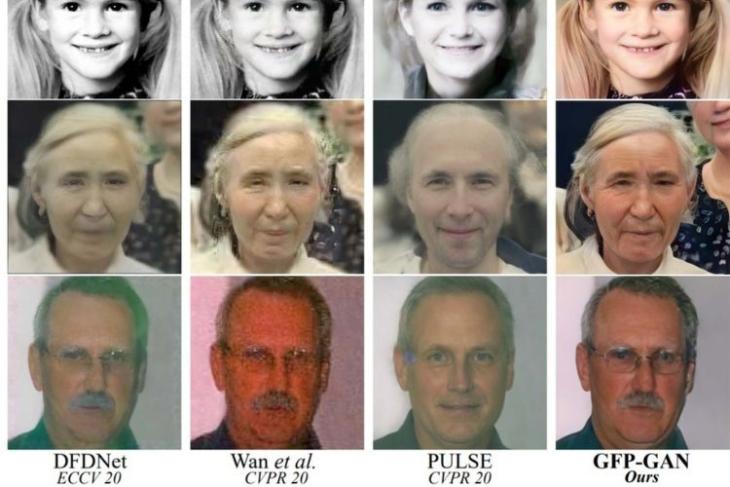 This AI-Based Image-Enhancer Restores Faces with Great Accuracy but Has a Few Issues