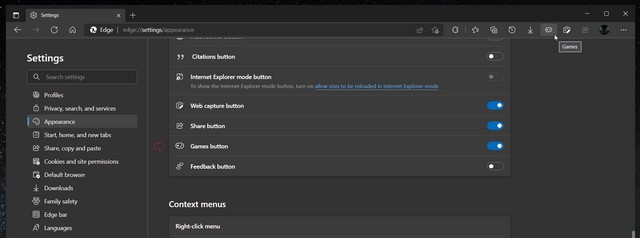 Microsoft Is Testing A Games Panel For The Edge Browser 