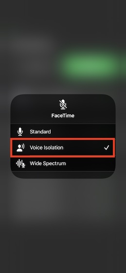 Remove Background Noise FaceTime Calls