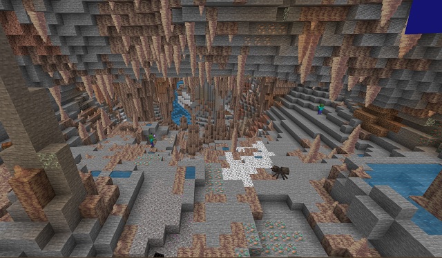 Gateway to Dripstone Caves with Best Minecraft 1.18 Bedrock Seeds