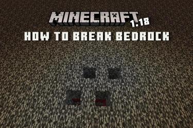 How To Break Bedrock In Minecraft (guide) (2023) 