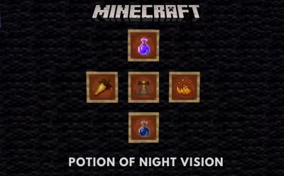 How to Make Potion of Night Vision in Minecraft