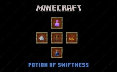 How to Make Potion of Swiftness in Minecraft