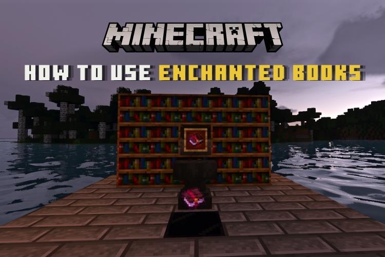 Hur man använder förtrollade böcker i Minecraft