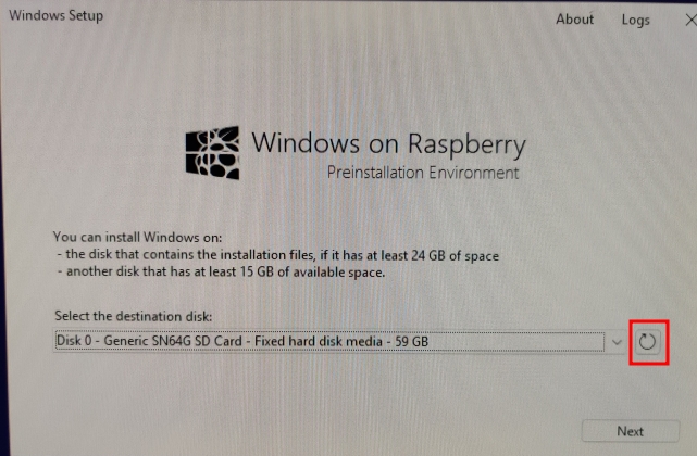 Загрузите Windows 11/10 на Raspberry Pi