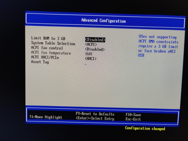 Снять ограничение ОЗУ в Windows на Raspberry
