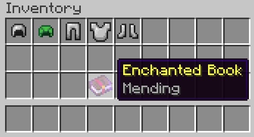 Mending Enchantment in Minecraft