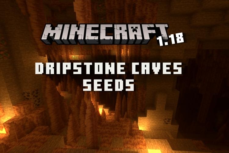 Minecraft 1.18 Lush Caves Seeds for Both Java and Bedrock