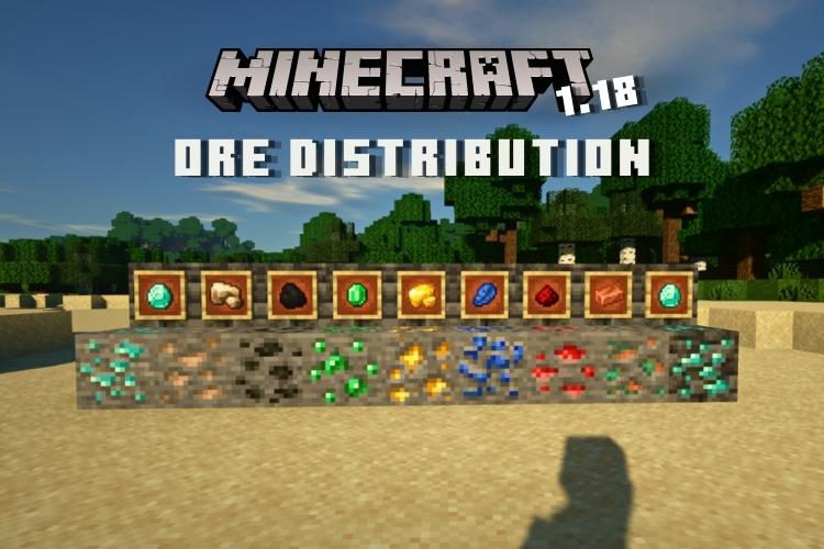 Minecraft 1.19 Ore Distribution