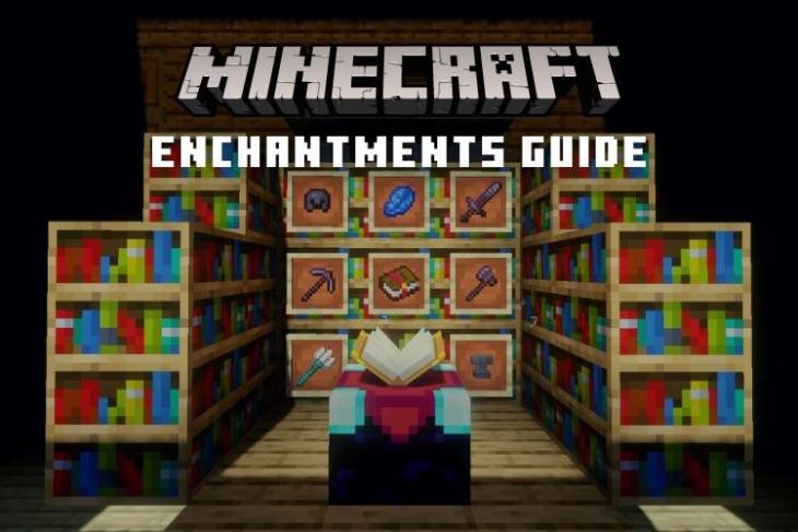 Minecraft Enchantments Guide, Minecraft Bookcase Enchanting Table