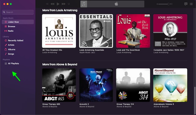 Нет интеграции iTunes Store в новое приложение Apple Music для Mac 
