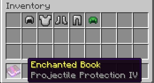 Projectile Protection IV Enchantment