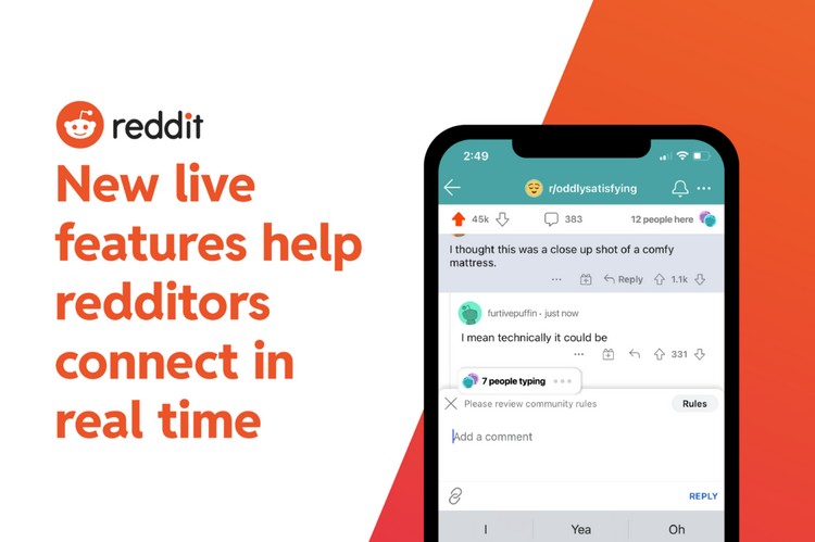 Reddit Rolls out New Animations for Voting Buttons, Typing and Reading Indicators, and More