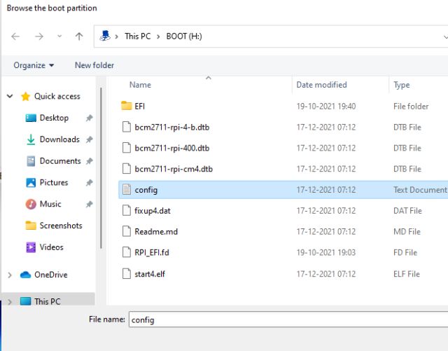 Overclock Raspberry Pi 4 to 2.1 GHz for Windows 11/10
