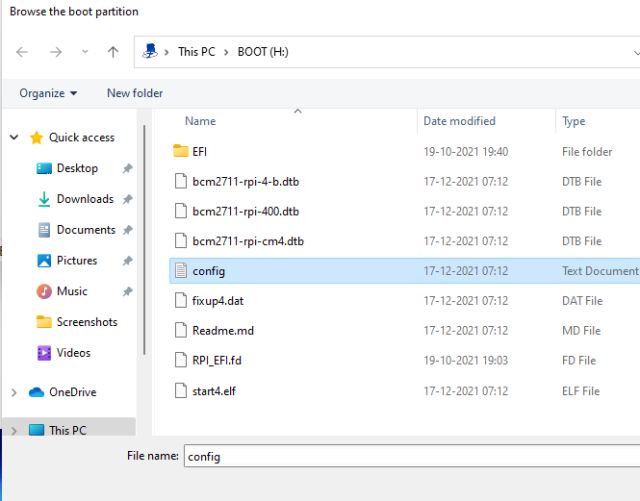 Overclock Raspberry Pi 4 to 2.1GHz for Windows 11/10