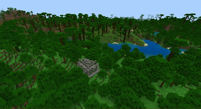 Spawn near 3 Jungle Temples