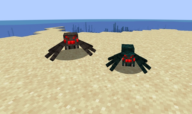 Spiders in Minecraft for Potion of Poison in Minecraft