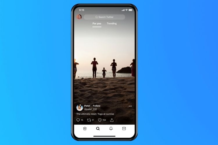 Twitter Is Testing a TikTok-like Vertical Video Feed for Its Explore Page on Android, iOS