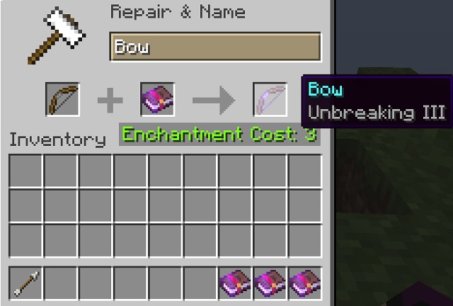 Unbreaking on Bow - Best Bow Enchantments in Minecraft