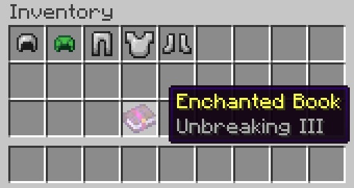 Unbreaking III Enchantment