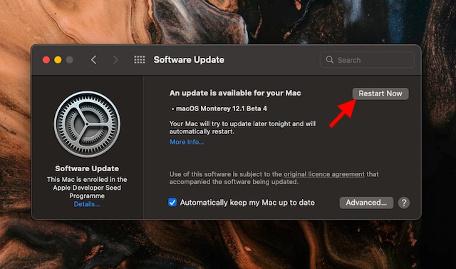 Update software on your Mac