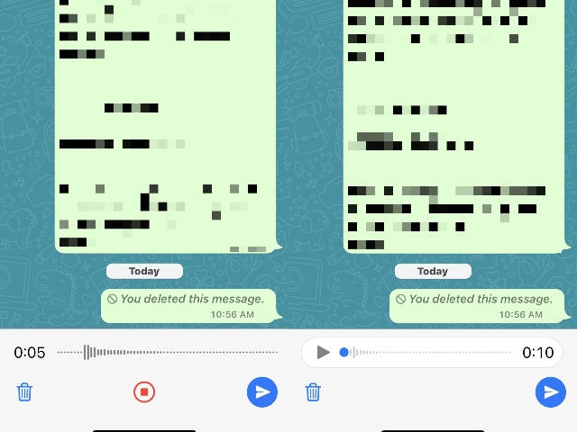 WhatsApp Now Lets You Preview Your Voice Messages Before Sending Them