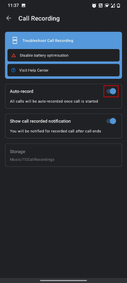 Record Calls Android 