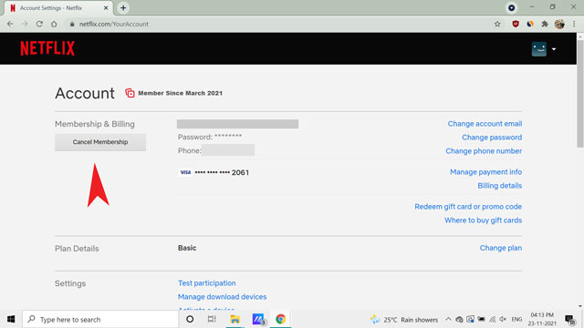 Cancel Netflix Membership and Remove Debit Card — Eightify