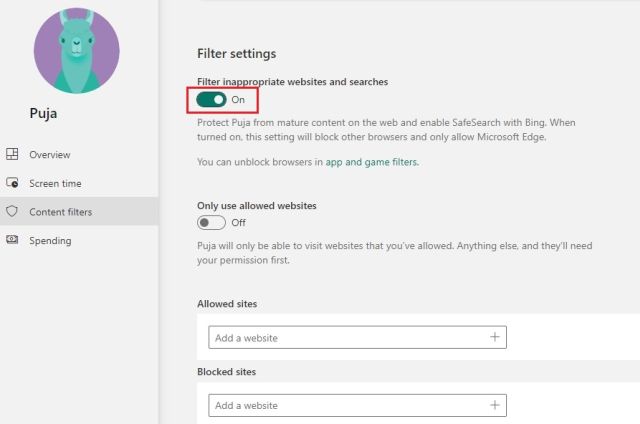 Set Up Parental Controls on Windows 10/11