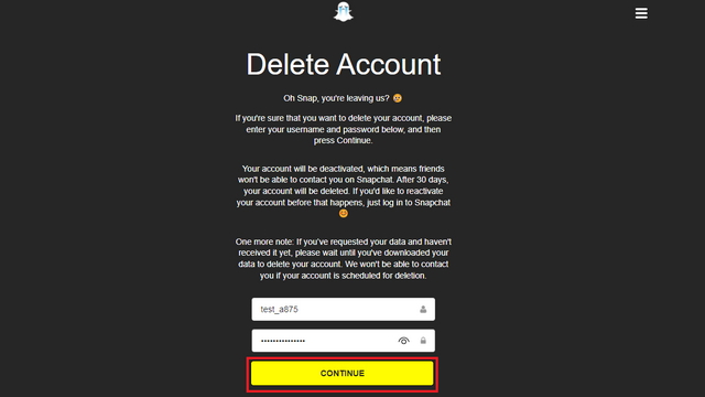 How To Deactivate Or Delete Snapchat Account In 2022 [Guide] | Beebom