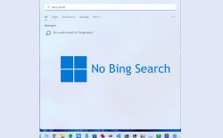 How to Remove Bing Search From Windows 11 Start Menu