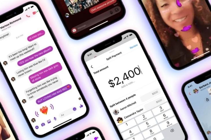 facebook split payments