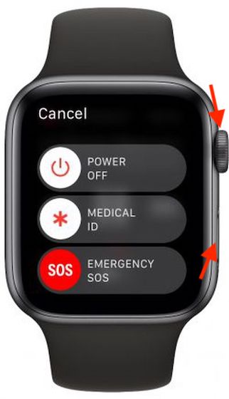 force restart your Apple Watch 