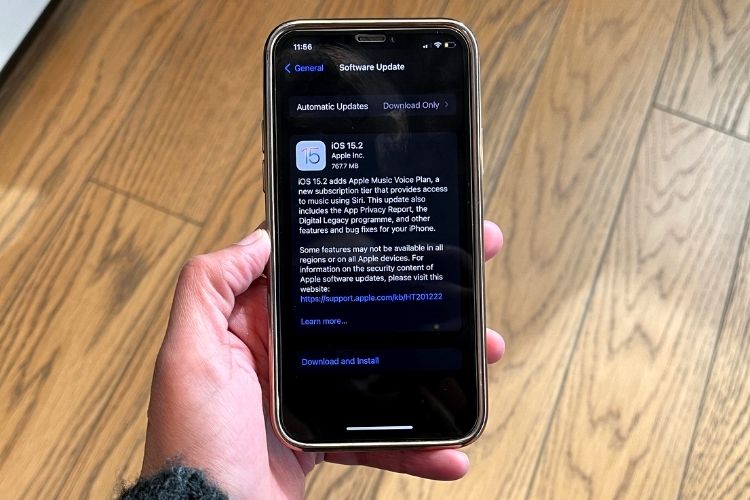 ios 15.2 update