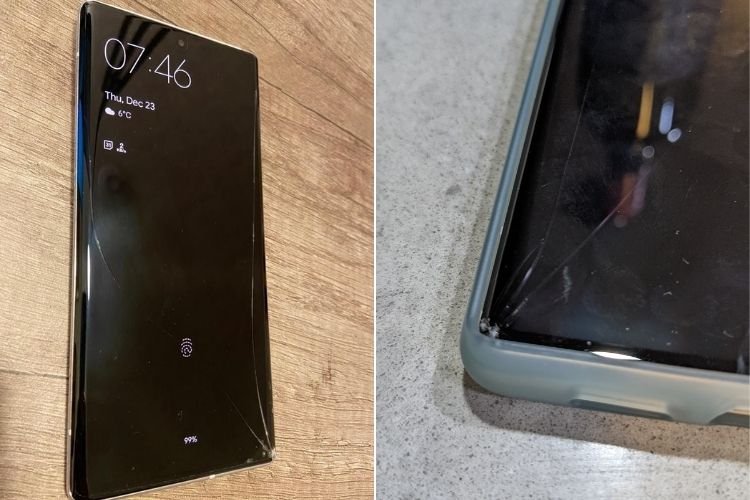 Several Pixel 6, 6 Pro Owners Report Random Screen Cracking Issue