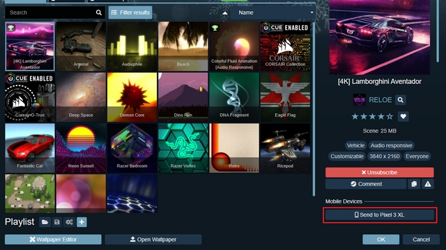 how i get rid of the wallpaper engine icon on the top of the screen on mobile version? : r/wallpaperengine