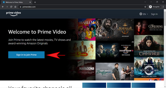 Amazon prime video online harry potter