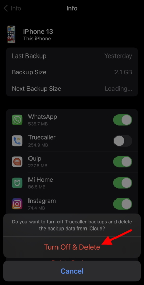 how to backup iphone to icloud without delete from icloud