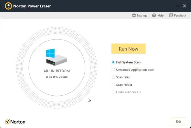 5. Norton Power Eraser Best Malware Removal Tools For Windows 11