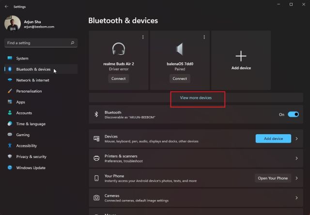 Bluetooth Not Working in Windows 11? Try these 10 Best Fixes! | Beebom