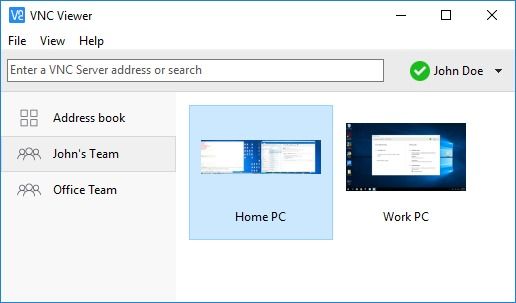 9. RealVNC Connect