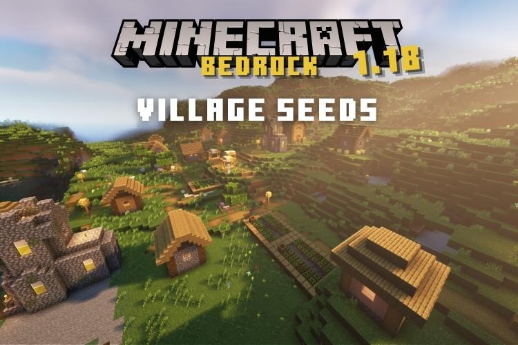 Explore the best Minecraft 1.18.1 village seeds for Bedrock Edition. 
