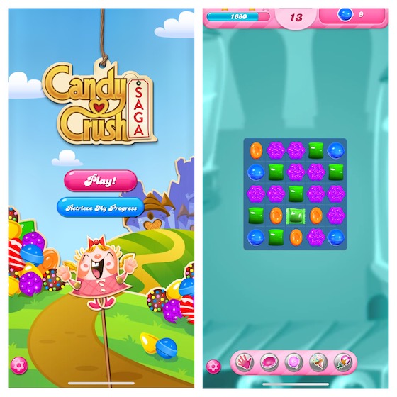 Candy Crush Saga for iPhone and iPad 