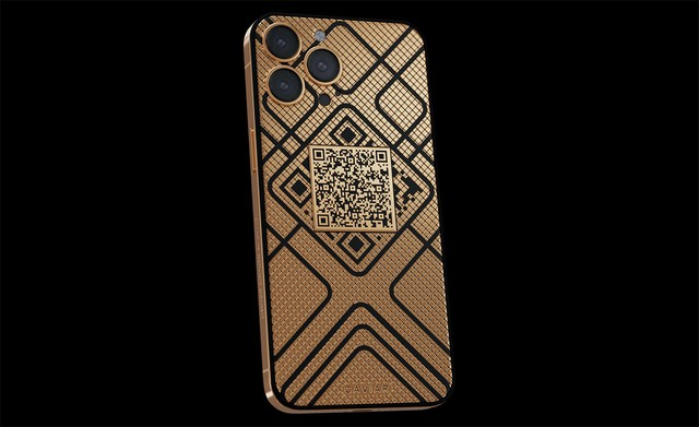 Check out the Rs 30 Lakhs iPhone 13 Pro Max That Comes with a Custom, Laser-Engraved QR Code